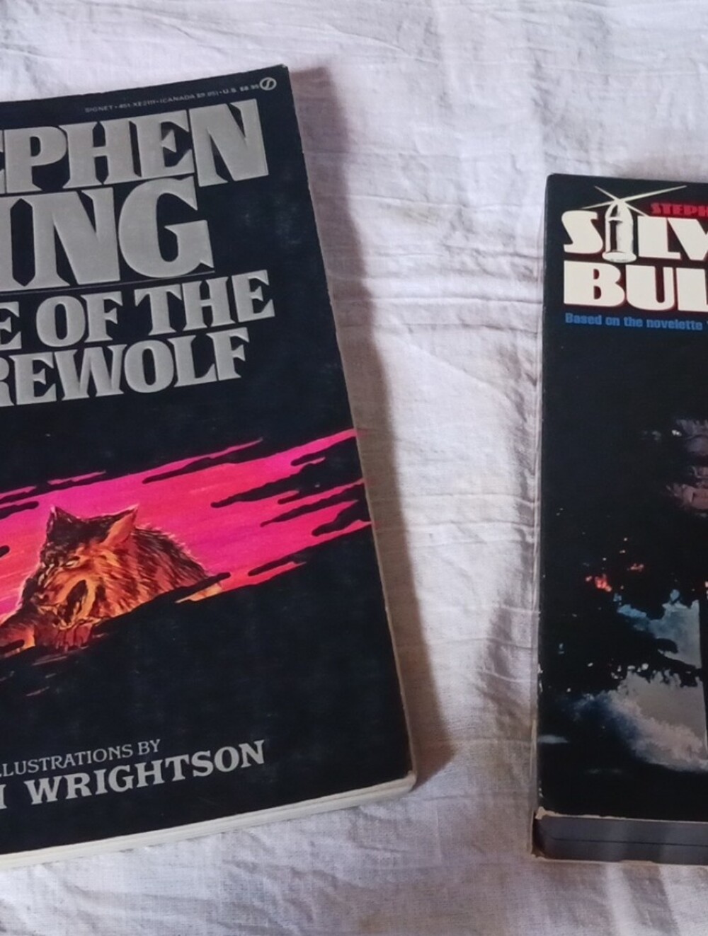 Cycle of the Werewolf Paperback - Black & Red Cover
